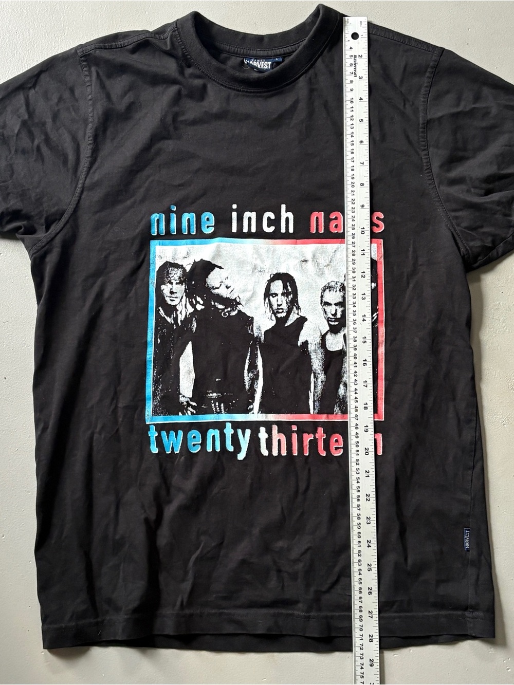 Nine Inch Nails Twenty Thirteen 2013 Tour Concert Band NIN Shirt Sz Large Black - Picture 11 of 11